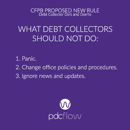 CFPB Proposed New Rule: Debt Collector Do’s and Don’ts