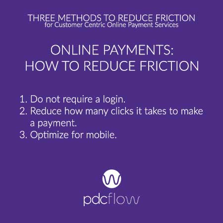 Three Methods to Reduce Friction for Customer Centric Online Payment Services