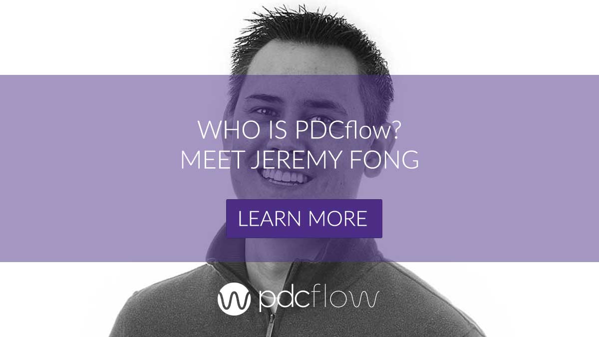 Who is PDCflow? Meet Jeremy Fong