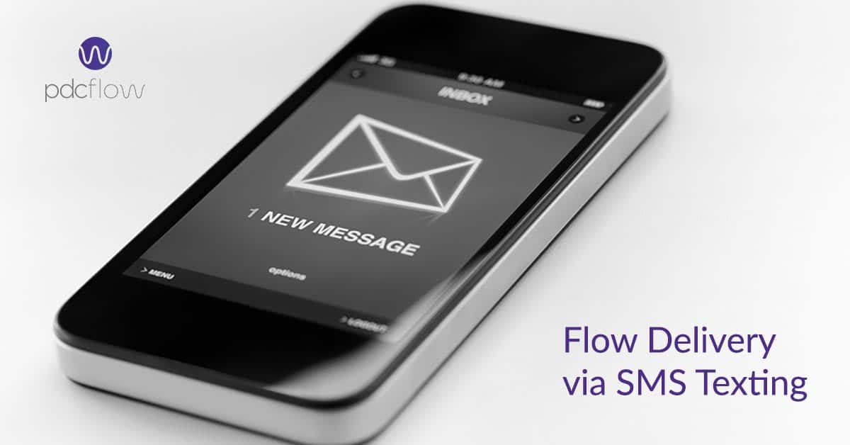 A2P SMS Guide: FLOW Delivery Via SMS Texting Service