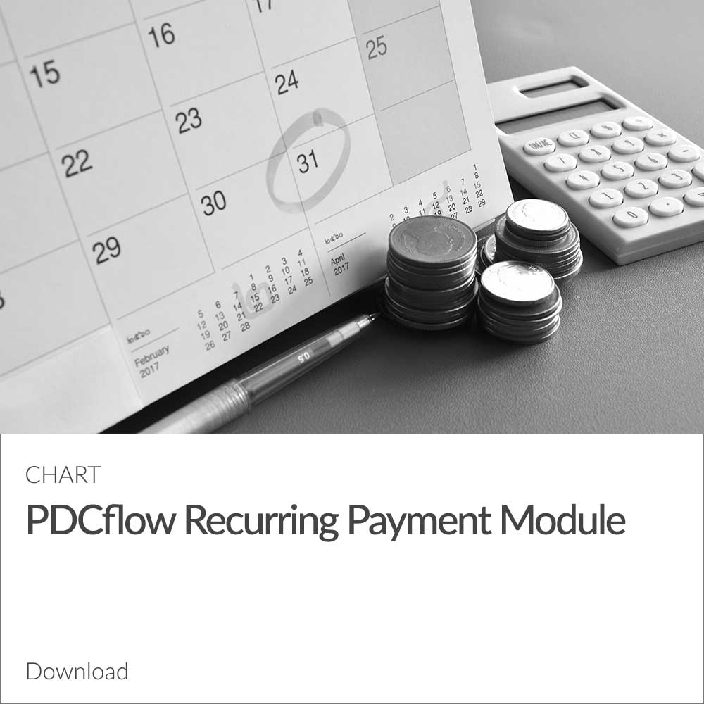 [Chart] PDCflow Recurring Payments Module