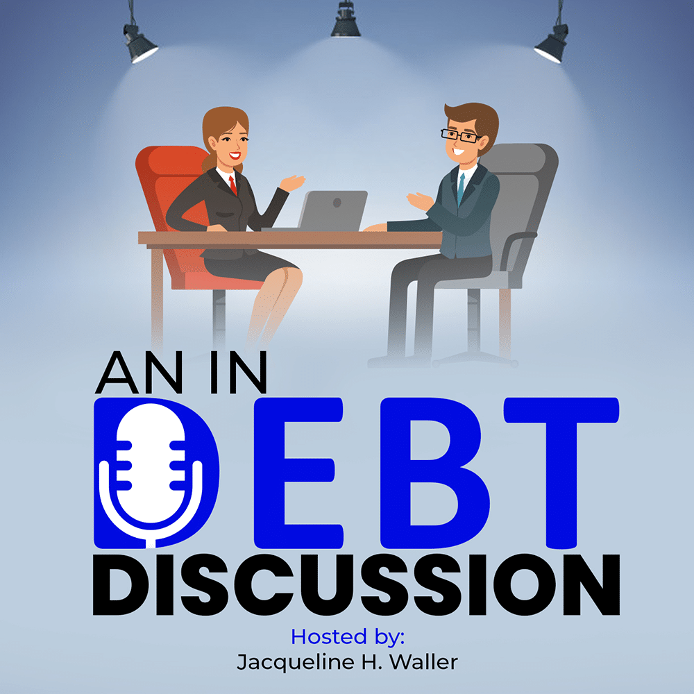 An In Debt Discussion Podcast Logo