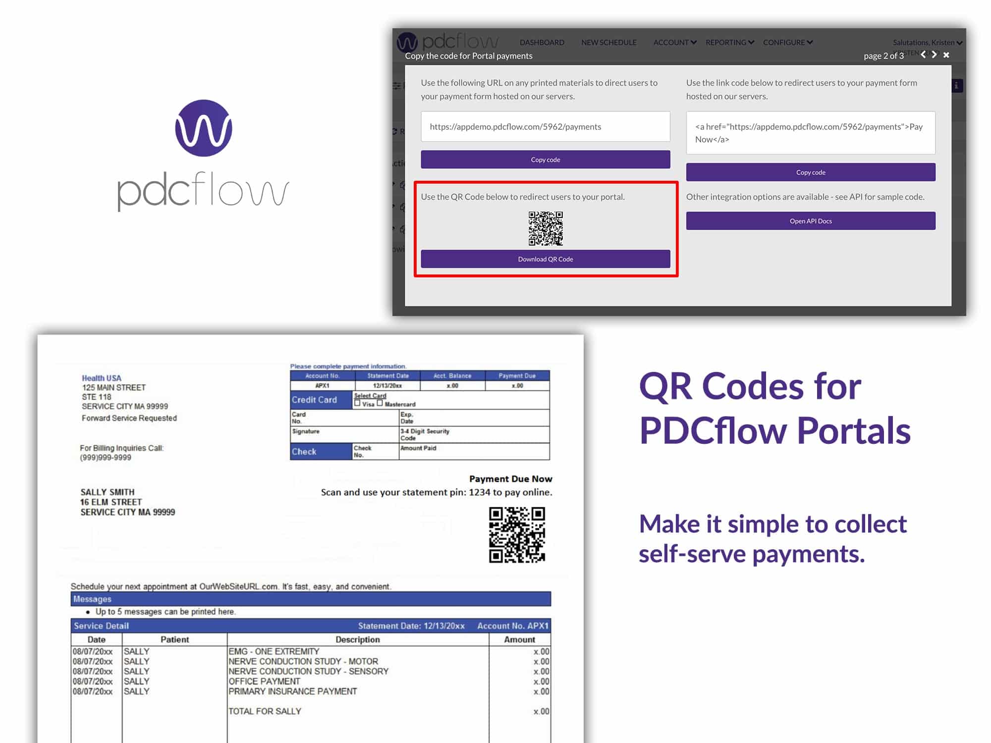 QR Codes for PDCflow Portals