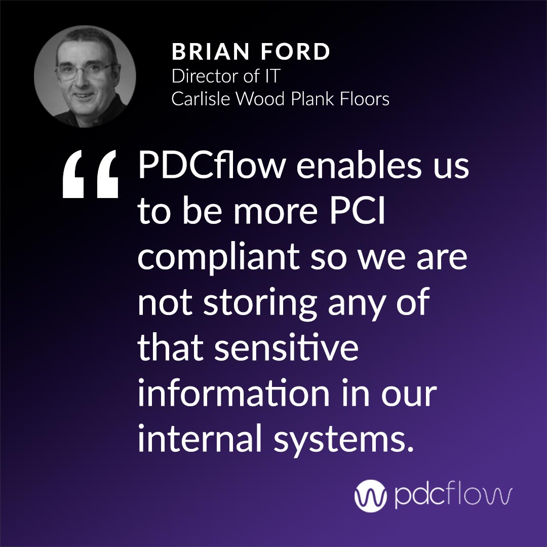 Brian Ford Quote on PCI compliance