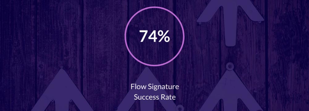 Bayview Solutions Case Study, Flow Signature Success Rate
