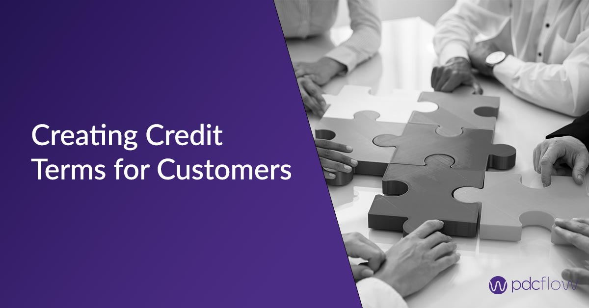 Creating Credit Terms for Customers