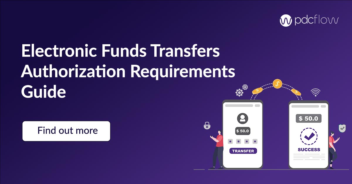 Electronic Funds Transfers Authorization Requirements Guide