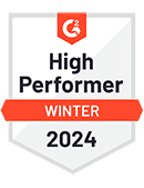 G2 Badge - High Performer - Payment Processing - Winter 2024