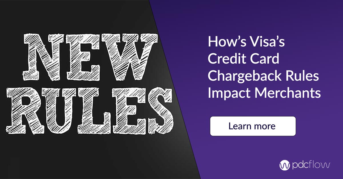 How Visa's Credit Card Chargeback Rules Impact Merchants
