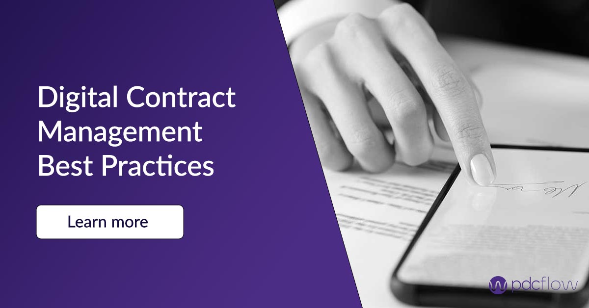 Digital Contract Management Best Practices