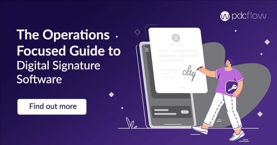 The operations focused guide to digital signature software